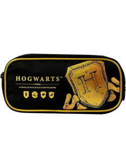Bluesky Harry Potter Rectangular Hogwarts Shield Κασετίνα Μαύρη 149199
