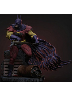 Φιγούρα Batman of Zur En Arrh DC Hero 3D Printing Figurine 3D εκτυπωμένη