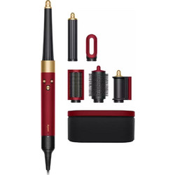 Dyson Red Velvet & Gold Ηλεκτρική Βούρτσα Μαλλιών για Ίσιωμα & Μπούκλες με Αέρα 1300W