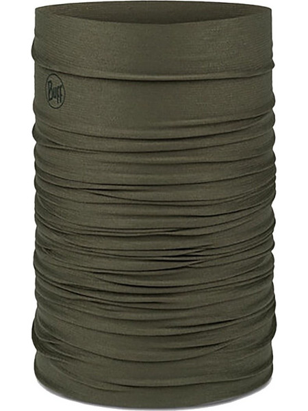 Buff Coolnet UV Neckwarmer Solid Khaki
