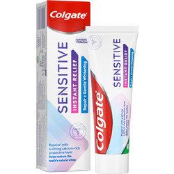 Colgate Sensitive Instant Relief Whitening Οδοντόκρεμα για Ευαίσθητα Δόντια 75ml