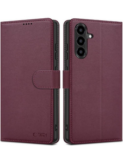 Tech-Protect Wallet Θήκη Πορτοφόλι Burgundy (Samsung Galaxy A27 5G)