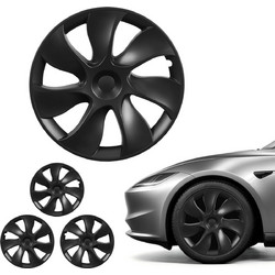 VEVOR Καλύμματα Ζαντών 19" για Tesla Model Y 2021-2024, Σετ 4 Τεμαχίων, Μαύρο Ματ ZYLGGYGH4JTTCEXU9001V0