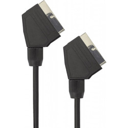 SBOX CABLE SCART MALE - SCART MALE 21-PIN 1.5 M BLACK SCART15R