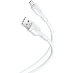 XO cable NB212 USB - microUSB 1,0 m 2,1A white