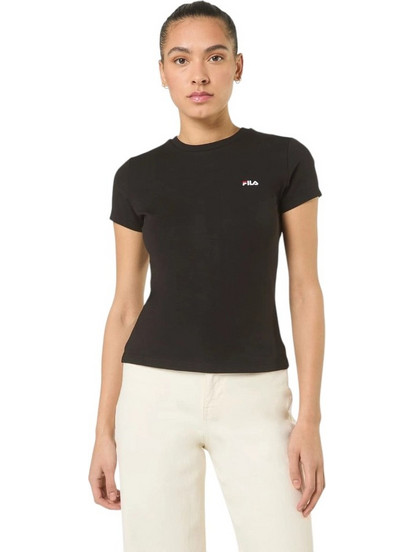 Fila - Γυναικείο T-Shirt Trivero FAW1205-80010 Μαύρο