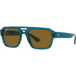 Ray-Ban RB4397 6683/83 Γυαλιά Ηλίου Aviator Κοκάλινα Μπλε με Καφέ Polarized Φακό