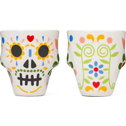Dia de Muertos Skull Shot Glasses Kikkerland | GL22