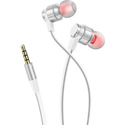 Hoco M85 Handsfree In-Ear 3.5mm Silver