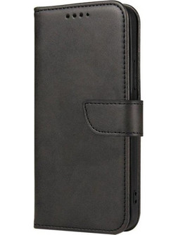 Tel1 iPhone 16 Pro Max Smart Magnet Elegant Θήκη Βιβλίο - Black