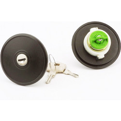 ΤΑΠΑ ΒΕΝΖΙΝΗΣ ΜΕ ΚΛΕΙΔΙ ΓΙΑ SEAT IBIZA 1984-1993 / ROVER 2000-2400 SD ΣΕ ΜΑΥΡΟ ΧΡΩΜΑ FARMA - 1 τεμ. - Farma - 015326/FA