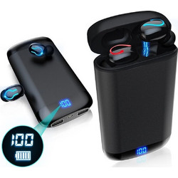 Andowl Q66 Ακουστικά Bluetooth In Ear Black