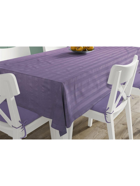 Dimcol Ανεξίτηλο Τραπεζομάντηλο Νηματοβαφή Lilac 140X200 100% Cotton 33123452003