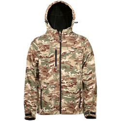 Fageo Μπουφάν Εργασίας Softshell Μπέζ-Κυνηγετικό Fag 523
