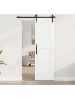 vidaXL Πόρτα Εσωτερική Συρόμενη Ξύλινη Φυσική 61x198.5cm 42052385