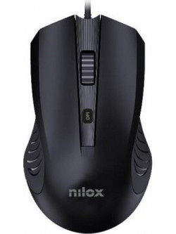 Nilox MOUSB1013 Ενσύρματο Ποντίκι Black