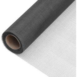 vidaXL Πλέγμα / Σήτα Μαύρο 112x1000cm από Fiberglass