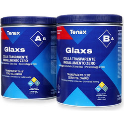 ΚΟΛΛΑ ΔΙΑΦΑΝΗ TENAX GLAXS ORIGINAL Α+Β 1.45KG
