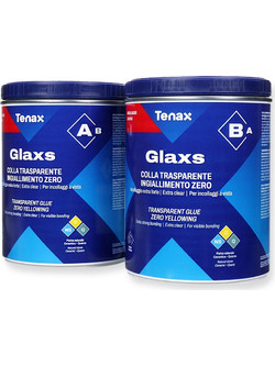 ΚΟΛΛΑ ΔΙΑΦΑΝΗ TENAX GLAXS ORIGINAL Α+Β 1.45KG