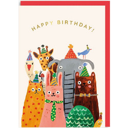 Ohh Deer Ευχετήρια Κάρτα Hbd Animals
