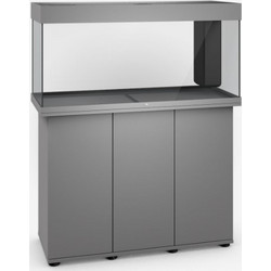 Juwel Aquarium Rio 180 Ενυδρείο Ψαριών με Φωτισμό, Θερμαντήρα, Κυκλοφορητή & Φίλτρο 180lt Γκρι