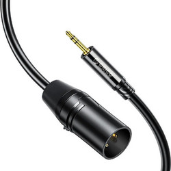 Orico Axkf Mini Jack 3.5 Mm To Xlr Female Audio Cable 5 m - Black -AXKF-50-BK-Bp - (ORICO-AXKF-50-BK-BP)