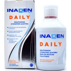 Inaden Daily Στοματικό Διάλυμα για Προστασία Ούλων Κατά της Πλάκας 500ml