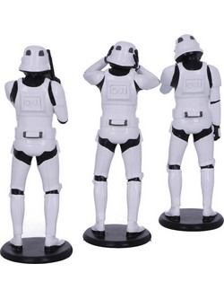 Nemesis Star Wars Three Wise Stormtroopers 14cm
