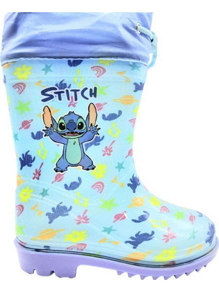 IQ SHOES D13080 STITCH Γαλότσες για Κορίτσι Πολύχρωμη-Μωβ