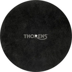 Thorens Leather Mat Black Δερμάτινο Platter Mat
