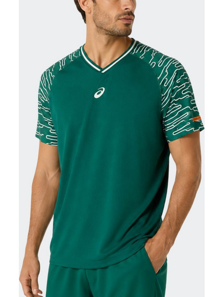 ASICS Court Men's Padel Tee Jewel Green