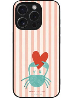 Sonique Stripe Stories Series Back Cover (iPhone 15 Pro) με Σχέδιο «Καβουράκι»