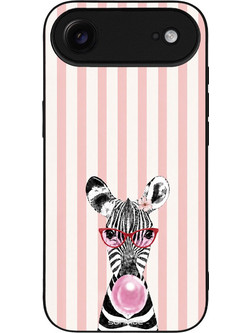 Sonique Stripe Stories Series Θήκη Ζέβρα - Τσιχλόφουσκα (iPhone 17 Air)