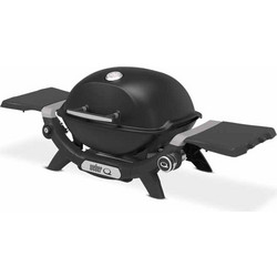 Weber Q1200 Black Επιτραπέζια Φορητή Ψησταριά Υγραερίου 2.64kW Επιφάνειας 43x32cm