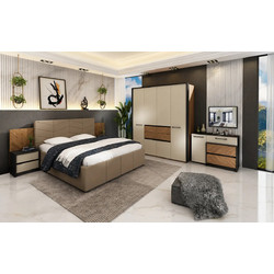 Σετ Κρεβατοκάμαρας 6 τεμαχίων 160/200, Dubai, Genomax