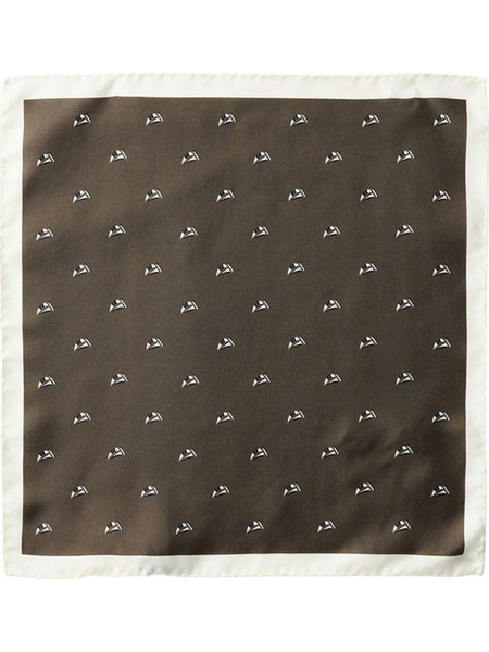 LANDON SILK HANKIE SCARF MEN SELECTED