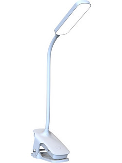 Wozinsky VT-02 Mini LED Reading Lamp with Clip and USB-C Cable 80 cm - White