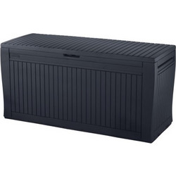 Keter Μπαούλο Αποθήκευσης Comfy 270 Λίτρων 26.00129 Ανθρακί (117Χ45X57)