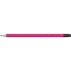 ΜΟΛΥΒΙ FABER CASTELL GRIP 2001 ΜΕ ΓΟΜΑ HB MAGENTA