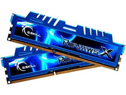 G.Skill RipjawsX 16GB (2X8GB) DDR3 RAM 2400MHz Blue