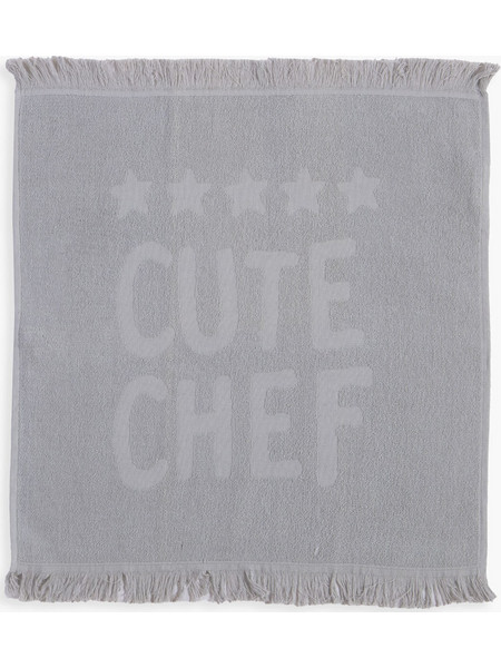 Ποτηροπανο Bamb.cute Chef 50x50 nef nef Homeware L.grey 50x50