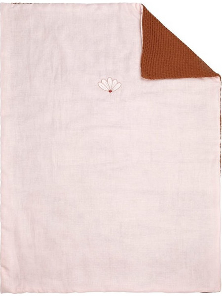 Nattou Susie & Bonnie Κουβέρτα Αγκαλιάς Βελουτέ 75x100 N508353 Καφέ Ροζ