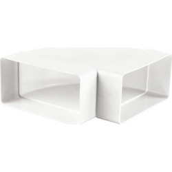 Καμπύλη 90 οριζόντια πλαστική για σωλήνα 110x55 mm (1485)