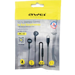 Awei PC-1T Handsfree Earbud USB-C Black