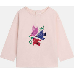 DPAM βρεφική μπλούζα για κορίτσια Birds - 381359 Ροζ