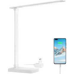 Lepro LED Φωτιστικό Γραφείου σε Λευκό Χρώμα