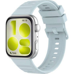 Techsuit W082 Λουράκι Σιλικόνης Light Blue (Huawei Watch Fit 3 / Fit 4 / Fit 4 Pro / Fit 5 / Fit 5 Pro)