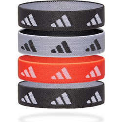 adidas Hair Ties Black White Solar Rd Λαστιχάκια Μαλλιών Μαυρο, Λευκό, Κοραλί