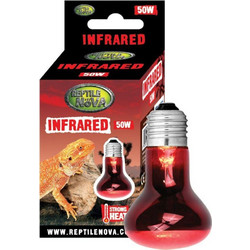 REPTIL NOVA ΛΑΜΠΑ ΘΕΡΜΑΝΣΗΣ ΥΠΕΡΥΘΡΩΝ UVA INRARED 50W