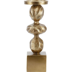 ΚΗΡΟΠΗΓΙΟ ΠΟΛΥΡΕΖΙΝ ΧΡΥΣΟ 11x11x32.2cm 819-01616 ESTHETI